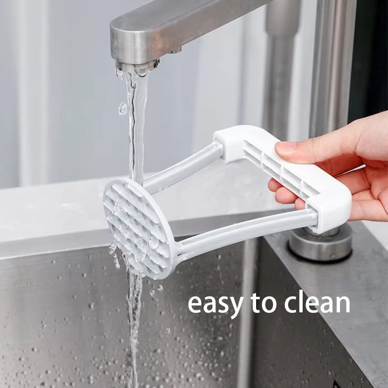 Manual Non Slip Potato Masher Presser Fruit Vegetable Juicer Kitchen Tool