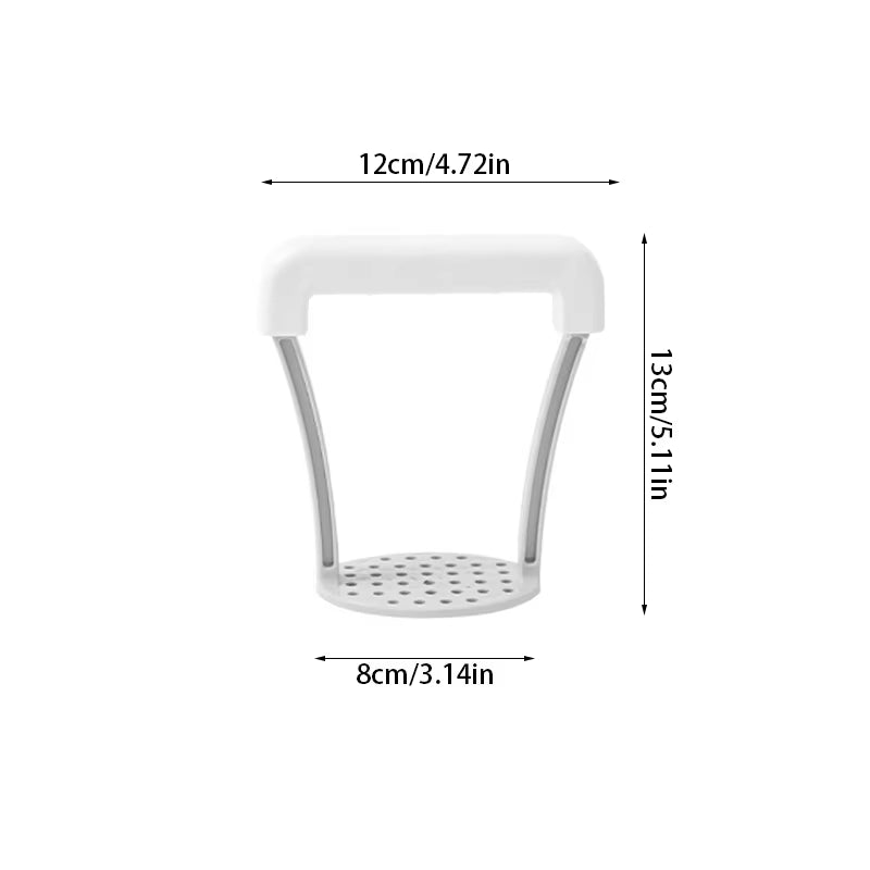 Manual Non Slip Potato Masher Presser Fruit Vegetable Juicer Kitchen Tool