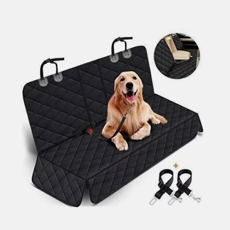 Dog Seat Cover Hammock for Back Seat Durable Waterproof Car Truck Suv Seatbelt